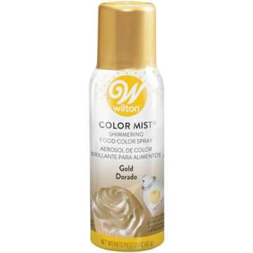 Wilton Color Mist, Shimmering Food Color Spray, for Decorating Cakes, Cookies, Cupcakes or any Food ...
