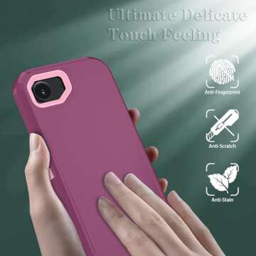 ouyncase Phone Case for iPhone 16e - Shockproof & Stylish
