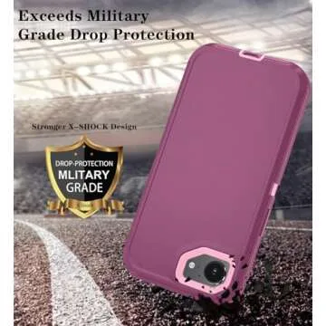 ouyncase iPhone 16e Case with HD Screen Protector