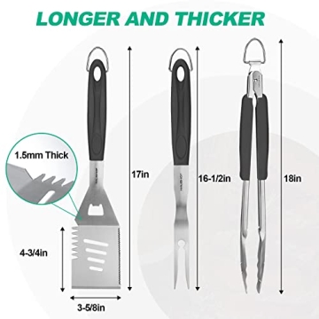 Premium BBQ Grill Tool Set for Enthusiasts and Chefs