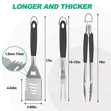 Premium BBQ Grill Tool Set for Enthusiasts and Chefs