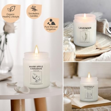 Buy 4 Pack Scented Candles for Relaxation Gifts