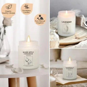 Buy 4 Pack Scented Candles for Relaxation Gifts