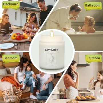 Buy 4 Pack Scented Candles for Relaxation Gifts