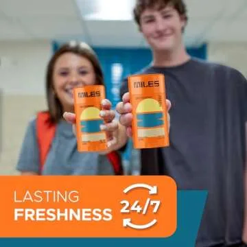 Miles Kids Deodorant for Boys and Girls - Aluminum Free Deodorant for Kids and Teens, Natural, Hypoallergenic, Made in USA - Fresh Scent, 1-Pack