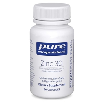 Pure Encapsulations Zinc 30 mg - Immune & Wound Support
