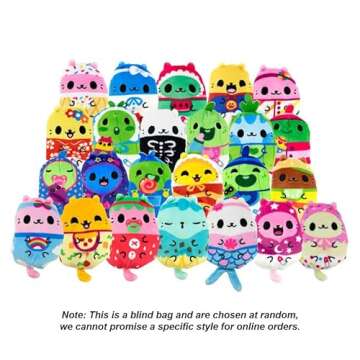 Kittens vs Gherkins - Mystery Bag - Contains 1 Pair of 3" Bean Filled Plushies! Collect These as Sto...