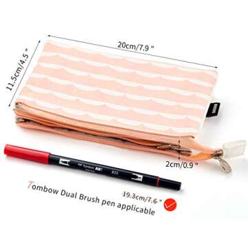 EASTHILL Large Capacity Pencil Case for Stationery