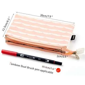 EASTHILL Large Capacity Pencil Case for Stationery