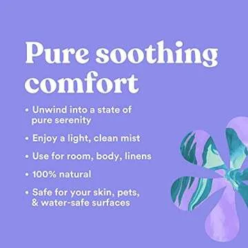 ASUTRA Multi-Use Essential Oil Aromatherapy Pillow Spray (Lavender & Chamomile), 4 fl oz – Mist for Face, Body, Rooms & Linens – Car, Fabric, and Bathroom Freshener