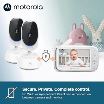 Motorola VM75 Baby Monitor Dual Camera 5" Screen