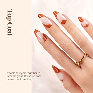 Beetles No Wipe Gel Top Coat for Long Lasting Shine