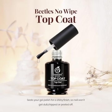 Beetles No Wipe Gel Top Coat for Long Lasting Shine