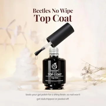 Beetles No Wipe Gel Top Coat for Long Lasting Shine