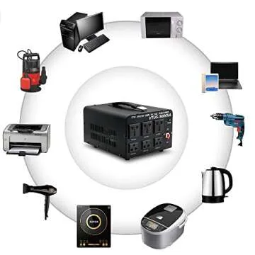 Yinleader 5000W Voltage Converter Transformer for Global Use