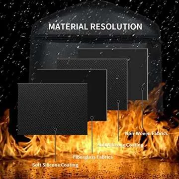 Sdstone Hanger Diversion Fireproof & Waterproof Safe with Lock&Small Fireproof Bag, Secret Safe for Money&Jewelry, Under Clothes with Hidden Compartment to Hide Items for Home or Travel Safe,2 Pack