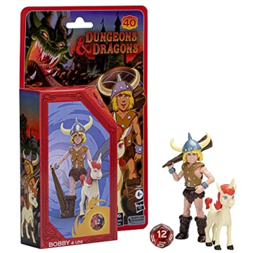 Dungeons & Dragons 6-Inch Bobby & Uni Action Figures Set
