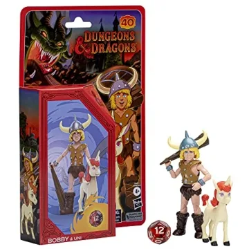 Dungeons & Dragons 6-Inch Bobby & Uni Action Figures Set
