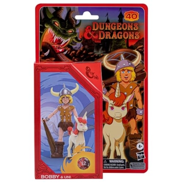 Dungeons & Dragons 6-Inch Bobby & Uni Action Figures Set