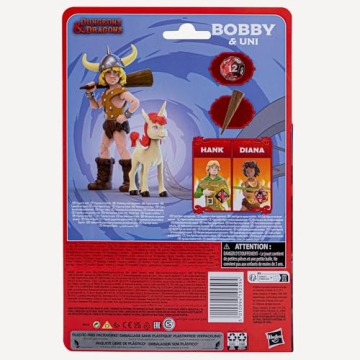 Dungeons & Dragons 6-Inch Bobby & Uni Action Figures Set