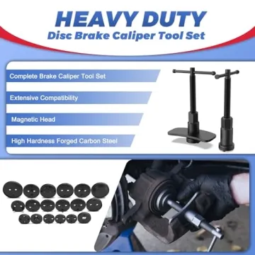 Disc Brake Caliper Tool Set - 28 Piece Heavy Duty Kit