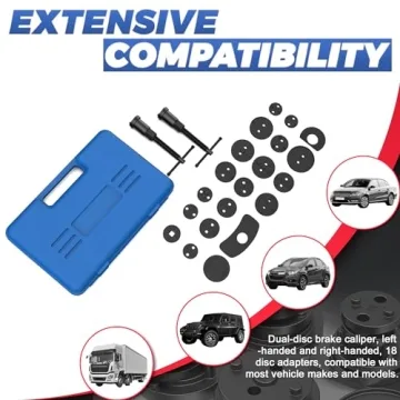 Disc Brake Caliper Tool Set - 28 Piece Heavy Duty Kit