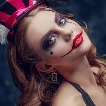 Vintage Queen of Hearts Earrings - Unique Halloween Gift