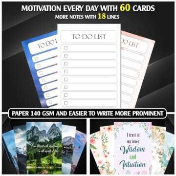 Alibay Daily To-do List with Walnut Base and 90 sheets of Notepad