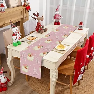 Delightful Christmas Table Runner for Festive Dining Decor
