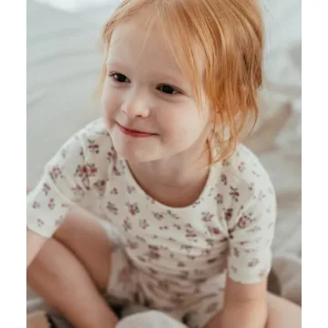 Soft Cotton Kids Pajamas Set for Sleepwear 6M-7T