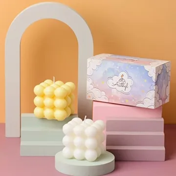ACITHGL Bubble Candle | Aesthetic Soy Candles for Decor