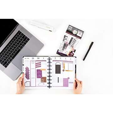 The Happy Planner Sticker Value Pack - Planner Accessories - Girls With Goals Theme - Multi-Color - ...