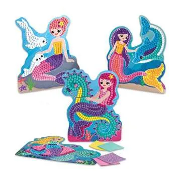 ORB Sticky Mosaics Mermaids - Creative Fun for Kids