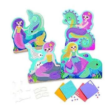ORB Sticky Mosaics Mermaids - Creative Fun for Kids