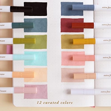 Primrosia 12 Signature Acrylic Paint Pens for Art Rak