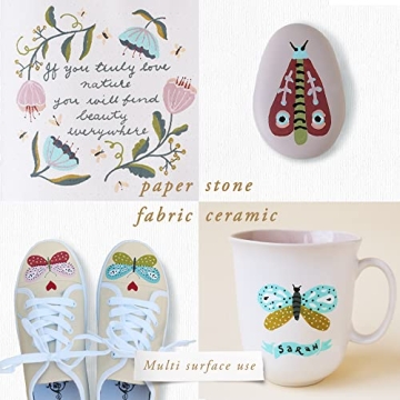 Primrosia 12 Signature Acrylic Paint Pens for Art Rak