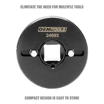 OEMTOOLS 24693 2 and 3 Pin Brake Rewind Adapter Set, Ideal for Disc Brake Service, Featuring Compact Design and Durable Construction, Automotive Brake Maintenance Kit