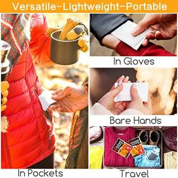 MEDLOT Heat Patch, Hand Warmers - Long Lasting, Safe Natural Odorless, Air Activated Warmers - Up to 10 Hours of Heat - 20 Pair, White