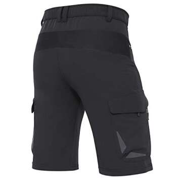 XKTTAC Men's Outdoor Quick Dry Lightweight Stretch Cargo Shorts for Hiking, Tactical, Casual, Fishin...