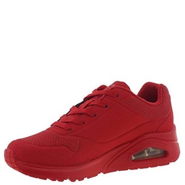 Shop Skechers Women's Uno Stand on Air Sneakers Red Size 11