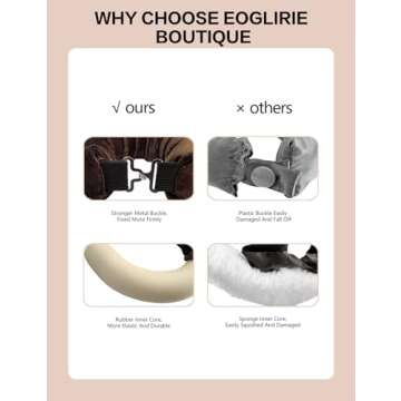 No Heat Curling Rod with Scarf, Velvet Hair Curlers to Sleep in Overnight Curls with Hook Blowout Rods Headband with Silk Scarf Curl Styling Kit for Long Medium Short Hair (3 coffee+Scarf, count)