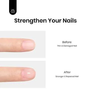 Beetles Gel Polish 2 in 1 Rubber Base Builder Gel Set, 2Pcs 15ml Gel Top Coat and Builder Nail Gel Set Soak Off UV LED for Nail Art Long Lasting DIY Home and Salon Manicure Use Gifts for Women