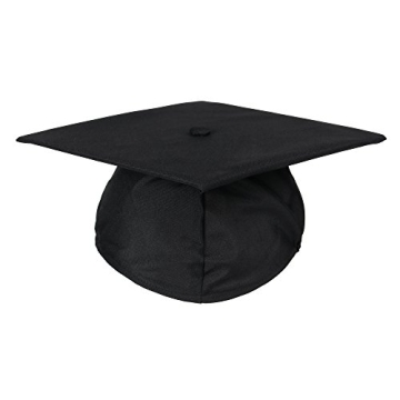 Stylish Newrara Matte Graduation Cap and Tassel Set