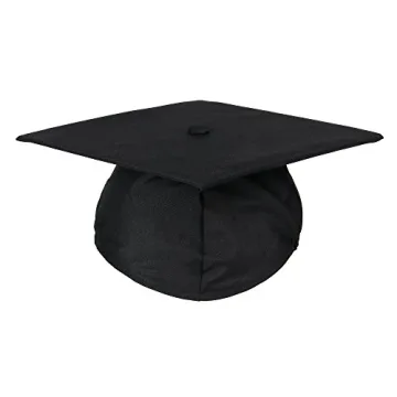 Stylish Newrara Matte Graduation Cap and Tassel Set