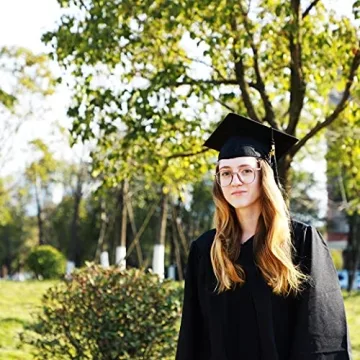 Stylish Newrara Matte Graduation Cap and Tassel Set