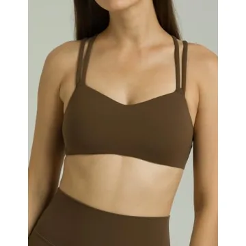 Comfortable Colorfulkoala Dreamlux Strappy Sports Bra
