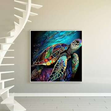 Imartful Turtle Diamond Painting Kits for Relaxation and Decor