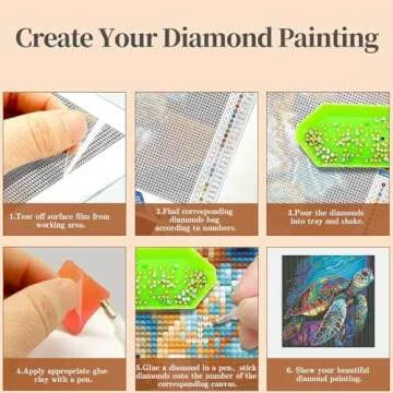 Imartful Turtle Diamond Painting Kits for Relaxation and Decor