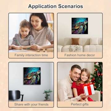 Imartful Turtle Diamond Painting Kits for Relaxation and Decor