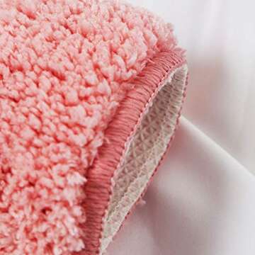 Fresh Lemon/Peach Shape Design Yellow Bathroom mat,Showroom Bathmat,Non-Slip Bath Rugs,Play Carpet A...